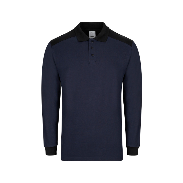 105529S POLO STRETCH BICOLOR ML - Imagen 5