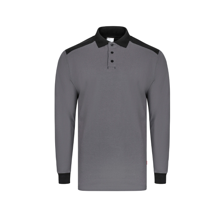 105529S POLO STRETCH BICOLOR ML - Imagen 2