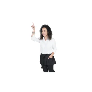 120000 DELANTAL SIN PETO CORTO BOLSILLO 30X60 CM