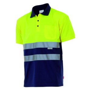 305504 POLO BICOLOR MC AV