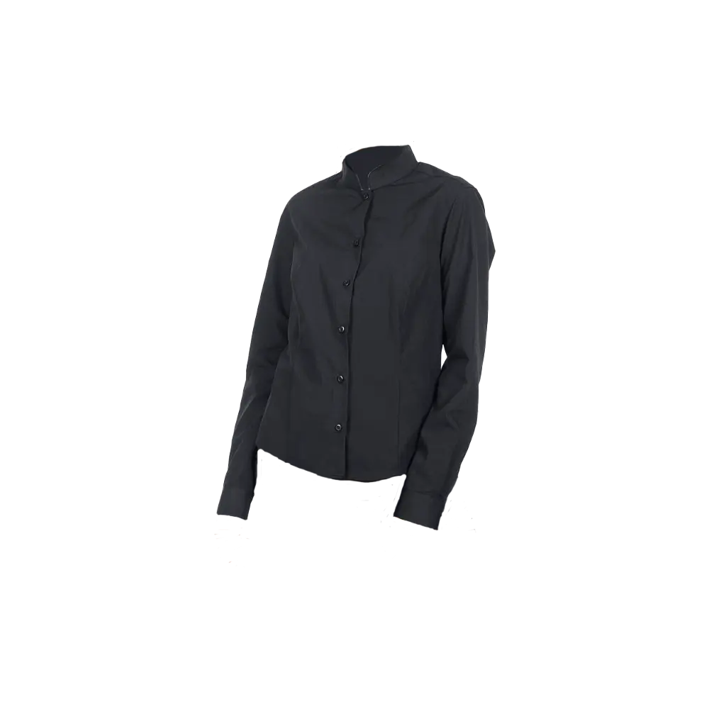 288200 CAMISA MUJER M/L C/MAO POP. "RED LINE"