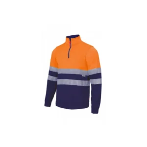 305701 SUDADERA BICOLOR CREMALLERA