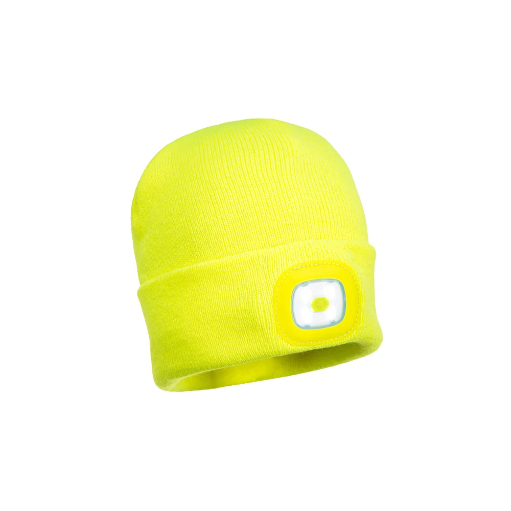 B028 GORRO CON DOBLE LED RECARGABLE