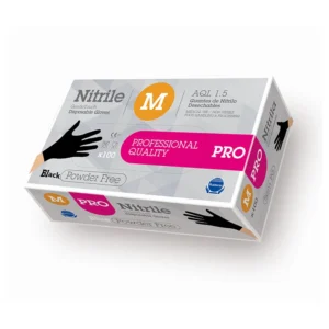 NITBK50 - Guante Desechable Nitrilo Negro 5,0 Gr